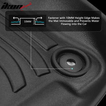 2017-2022 Honda CR-V Heavy Duty Floor Mats 3D Molded Carpet Liner TPE