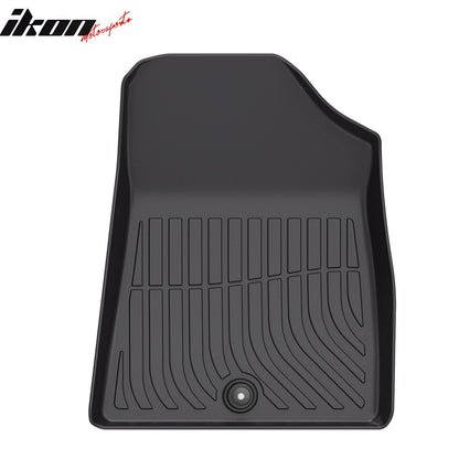 2024-2025 Hyundai Kona Electric 3D Floor Mats All Weather Carpet TPE