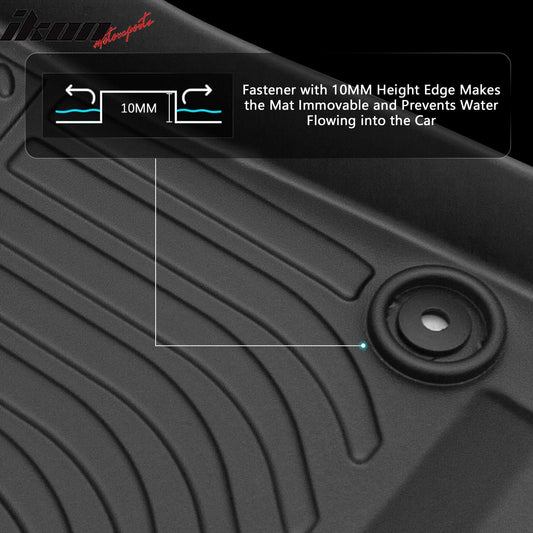 2020-2025 Hyundai Sonata 21-24 Kia K5 FWD 3D TPE Floor Mats Guard 3PCS