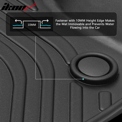 2012-2019 Benz GLE GL GLS ML 3D Floor Mats All Weather Carpets TPE