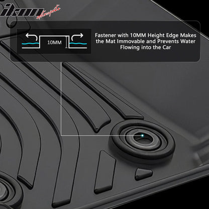 2025 Subaru Forester 3D Molded Floor Mats All Weather Carpet TPE 3PCS