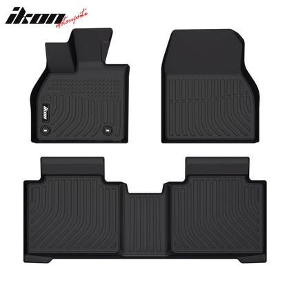 2023-2024 Subaru Solterra/Toyota bZ4X Floor Mats TPE 3D Carpets Liner