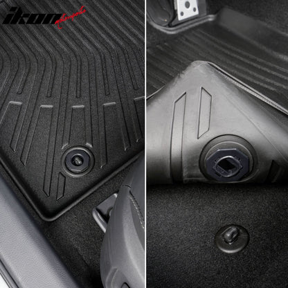 2025 Toyota Camry Hybrid 3D Molded Floor Mats All Season Carpets TPE