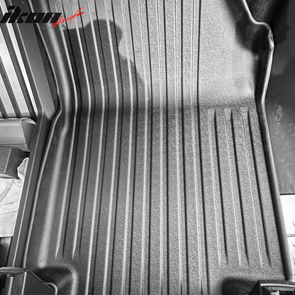 2023-2024 Tesla Cybertruck Front Rear Storage Mats TPE Floor Liners
