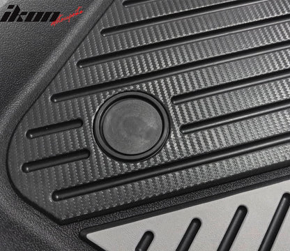 2020-2024 Tesla Model Y 3D Floor Mats Liner Black& Gray TPE Injection