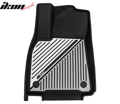 2020-2024 Tesla Model Y 3D Floor Mats Black& Gray& White TPE Injection