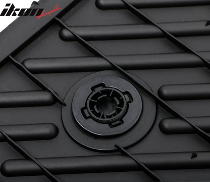 2020-2024 Tesla Model Y 3D Floor Mats Black& Gray& White TPE Injection