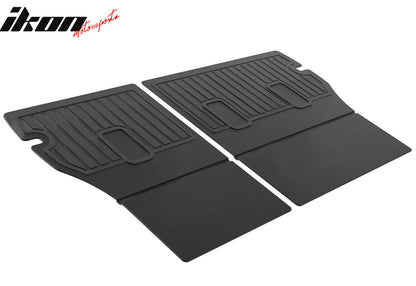 2025 Subaru Forester Rear Cargo Trunk Liner Back Seat Backrest Mat TPE