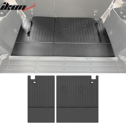 2019-2024 Toyota RAV4 All Models 2PCS Backrest Mats Liner Black TPE