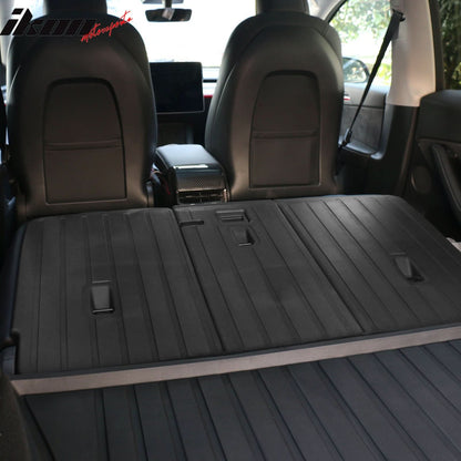 2020-2023 Tesla Model Y Rear Back Seat Cover Cargo Liner Injection TPE