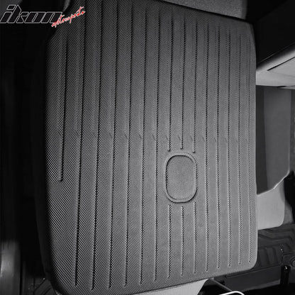 2022-2024 Hyundai Ioniq 5 2PCS All Weather Backrest Mats Black XPE