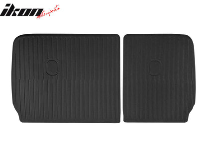 2022-2024 Hyundai Ioniq 5 2PCS All Weather Backrest Mats Black XPE