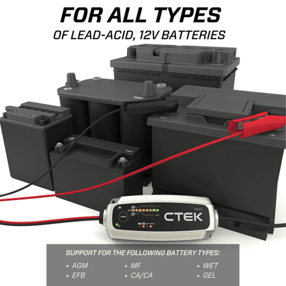 TR-B900 9LBS AGM Lightweight Battery Street Use Track Use Race Use Universal Fit with CTEK Battery Tender (Optional)
