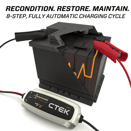TR-B1700 17LBS AGM Lightweight Battery Street Use Race Use Track Use Universal Fit with Battery Tender (Optional)
