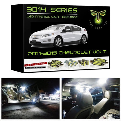 2011-2015 Chevrolet Volt Super Bright 3014 Series LED interior light kit