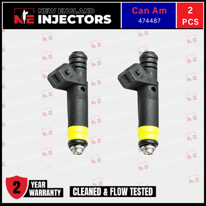 Set of 2 Reman Can Am Spyder GS Fuel Injectors 08-09 474487