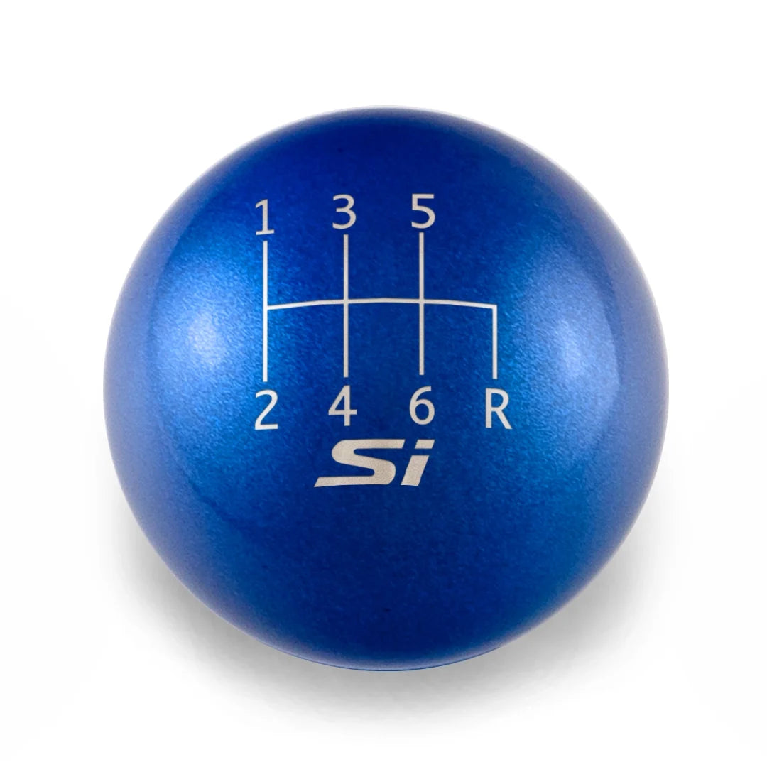 Billetworkz Weighted Shift Knob - 6-Speed Si Standard Engraving - Honda