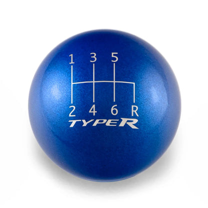 Billetworkz Weighted Shift Knob - 6 Speed Type R Standard Engraving - Honda