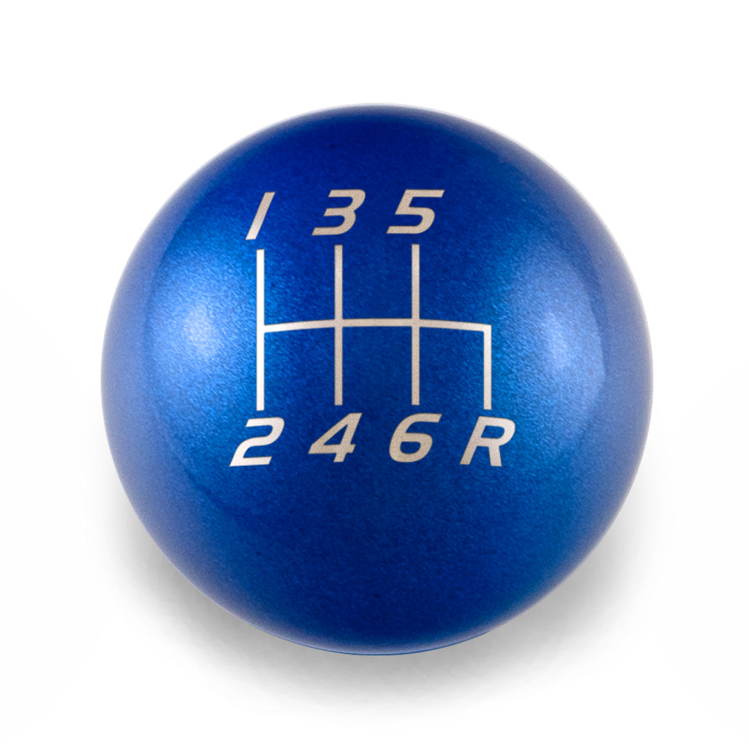 Billetworkz Weighted Shift Knob - 6-Speed Velocity Engraving for Honda