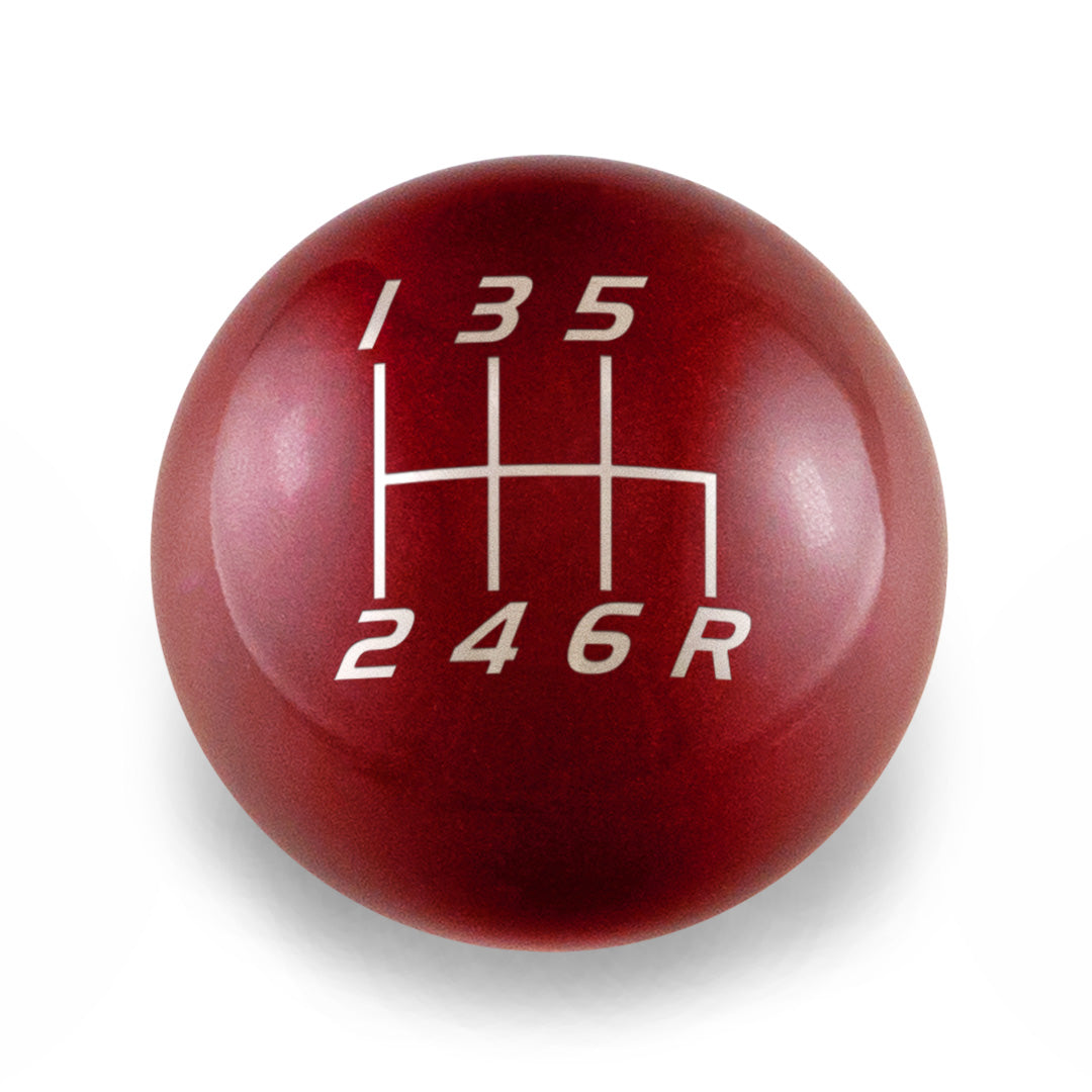 Billetworkz Weighted Shift Knob - 6-Speed Velocity Engraving for Honda