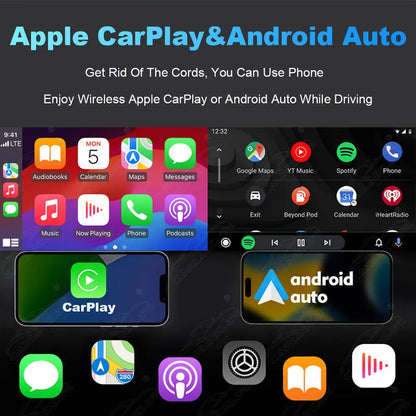 Wireless Apple Carplay & Android Auto for Ferrari 458 (F142) 488 (F142M) F12Berlinetta (F152) F8 (F142MFL) 812 Superfast (F152M) GTC4Lusso (F151M) Portofino (F164) Roma (F169) 296 (F171) SF90 (F173) California T (F149M) 2009-2025