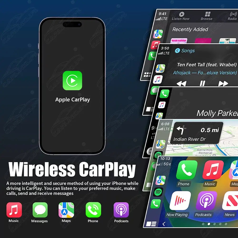 Wireless Apple Carplay & Android Auto for BMW i3 I01