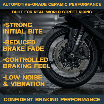 Ducati Hypermotard 698 Mono 2024-2026 Ceramic Brake Pad Set