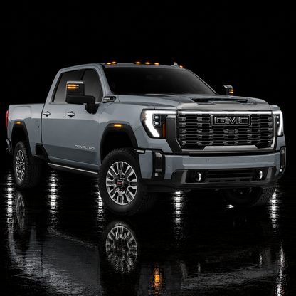 2024-2026 GMC Sierra 2500/3500 Denali & Denali Ultimate “Ghost” LED Grille Light Bar –, IP67