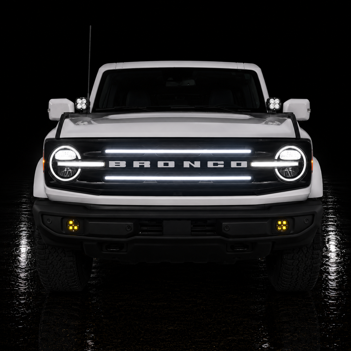 Ford Bronco Big Bend LED Grill Lights | 2021-2023 Models