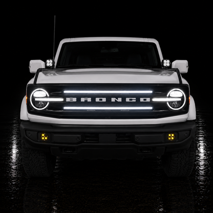 Ford Bronco Black Diamond LED Grill Lights | 2021-2023 Models