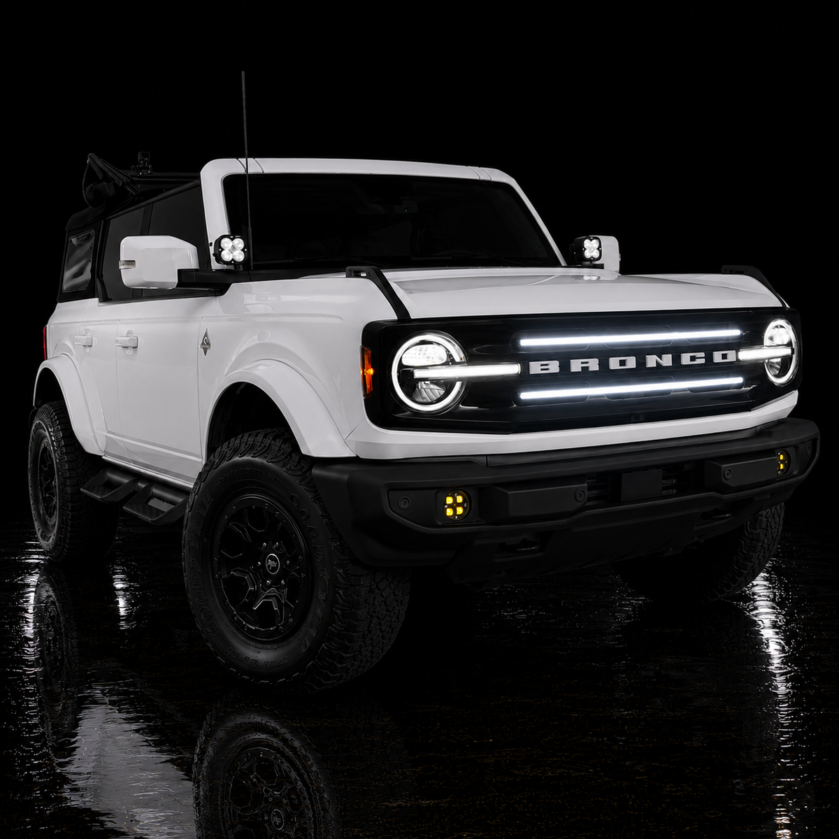 Ford Bronco Big Bend LED Grill Lights | 2021-2023 Models