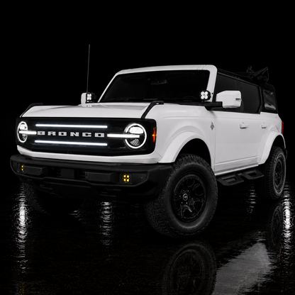 Ford Bronco Black Diamond LED Grill Lights | 2021-2023 Models