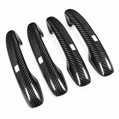Carbon Fiber Door Handle Covers for Mercedes Benz W205 C E S GLC GLE AMG
