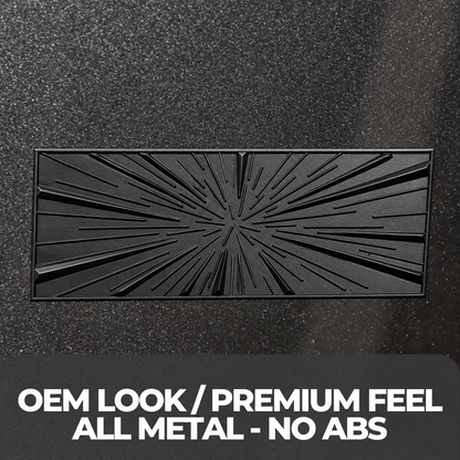 Performance Emblem - Matte Black | Tesla Model 3 Highland & Model Y Juniper