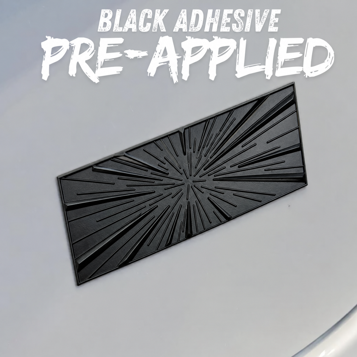 Performance Emblem - Matte Black | Tesla Model 3 Highland & Model Y Juniper