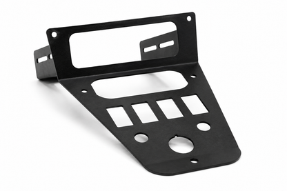 Polaris RZR Pro R Short Console – Rugged Radios + 4-Switch Mount (2020–2024)
