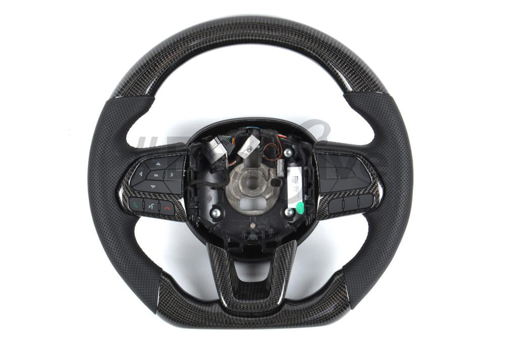 2014-2020 Jeep Grand Cherokee SRT SRT8 TrackHawk Custom Steering Wheel by Exclusive Steering   for
