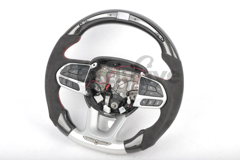 2014-2020 Jeep Grand Cherokee SRT SRT8 TrackHawk Custom Steering Wheel by Exclusive Steering   for