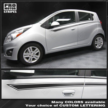 Chevrolet Spark 2013-2015 Side Accent Stripes