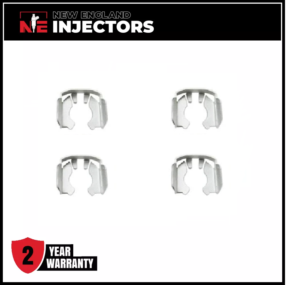 Set of 4 Fuel Injector Retainer Clips Fits 02-05 Saturn Vue 2.2L 12564446