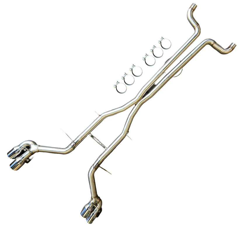 BULL BOOST PERFORMANCE 3” POLISHED TRACK CATBACK EXHAUST SYSTEM CHEVROLET CAMARO SS / ZL1 / LT1 6.2L V8 (2016–2024) – TRACK EDITION