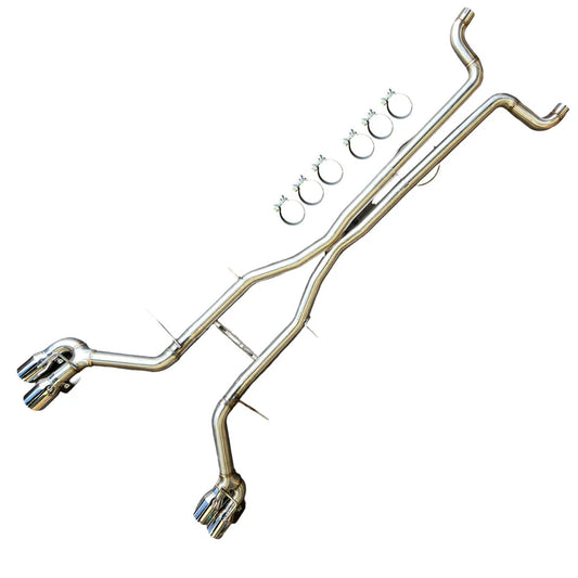 BULL BOOST PERFORMANCE 3” POLISHED TRACK CATBACK EXHAUST SYSTEM CHEVROLET CAMARO SS / ZL1 / LT1 6.2L V8 (2016–2024) – TRACK EDITION