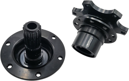 Circuit Hero Quick Release Steering Wheel Hub 6-Bolt Black
