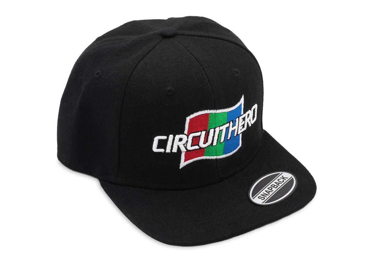 Circuit Hero Flag Snapback Track Hat