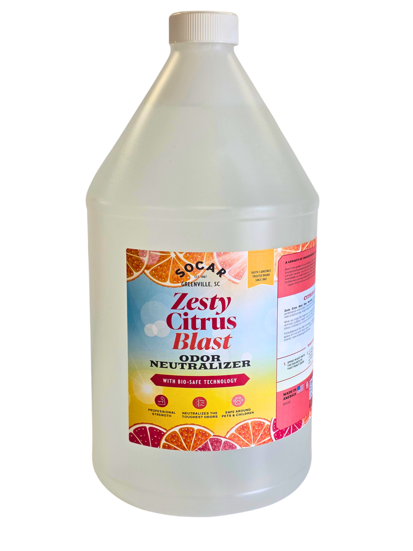 Socar Odor Neutralizer with Bio-Safe Technology
