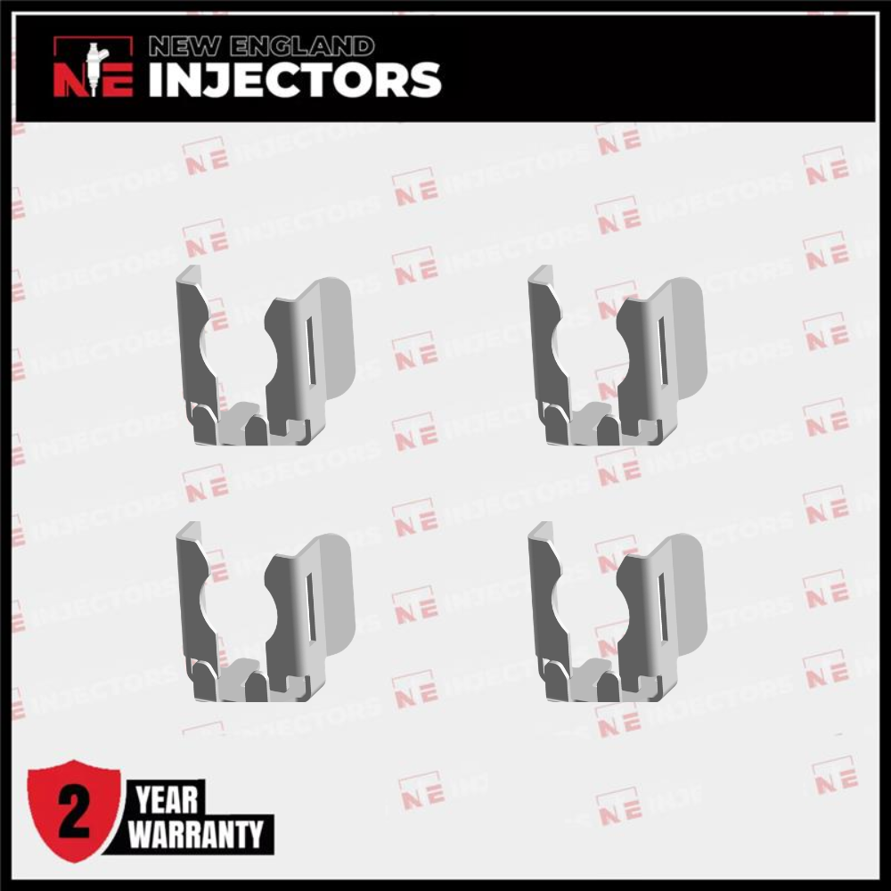 Set of 4 Fuel Injector Retainer Clips Fits 07-16 Mini Cooper 1.6L 13537528176