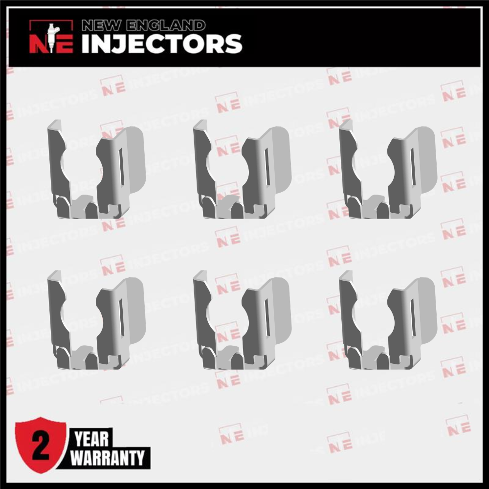 Set of 6 Fuel Injector Retainer Clips Fits 2007 Cadillac CTS 2.8L 0280156288
