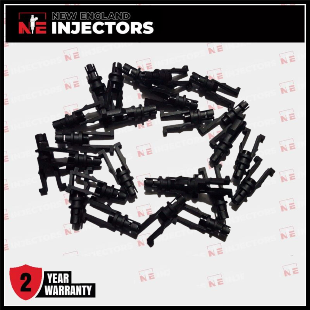 Lot of 25 Vortec Central Port Spider Fuel Injectors Poppet Retainer Clips CPI