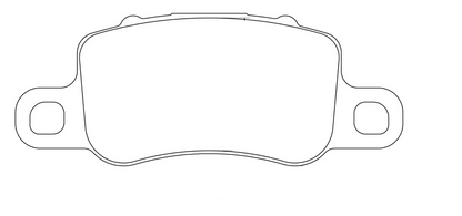 Cobalt Brake Pads D1740 Brake Pads