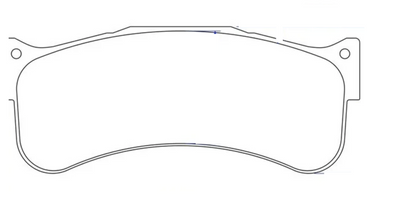Cobalt Brake Pads Porsche 992 GT3 Cup Car Brake Pads